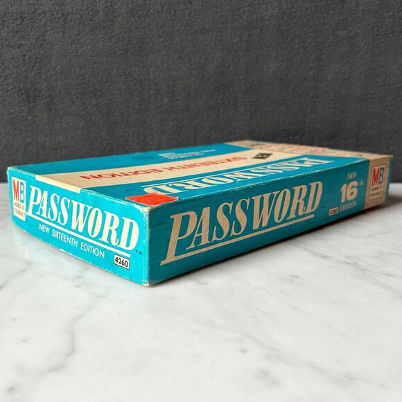 Vintage Password Game 1962 Milton Bradley New 16th Edition-Complete Great Shape - Picture 9 of 10